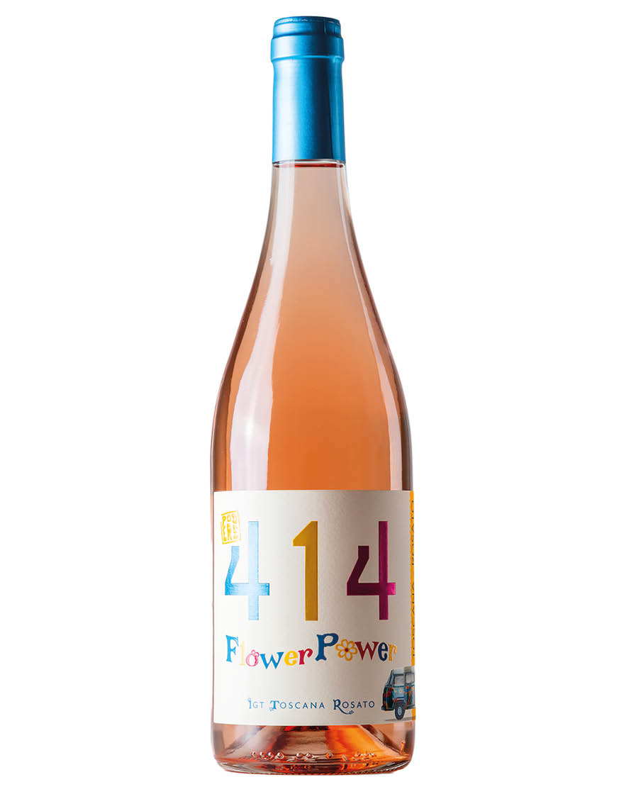 Toscana IGT Rosato Flower Power 2025 Podere 414