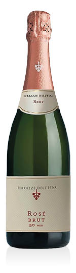 Vino Spumante di Qualità Rosé Brut 50 Mesi 2020 Terrazze dell'Etna