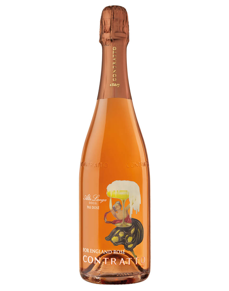 Alta Langa DOCG Rosé Pas Dosé For England 2021 Contratto
