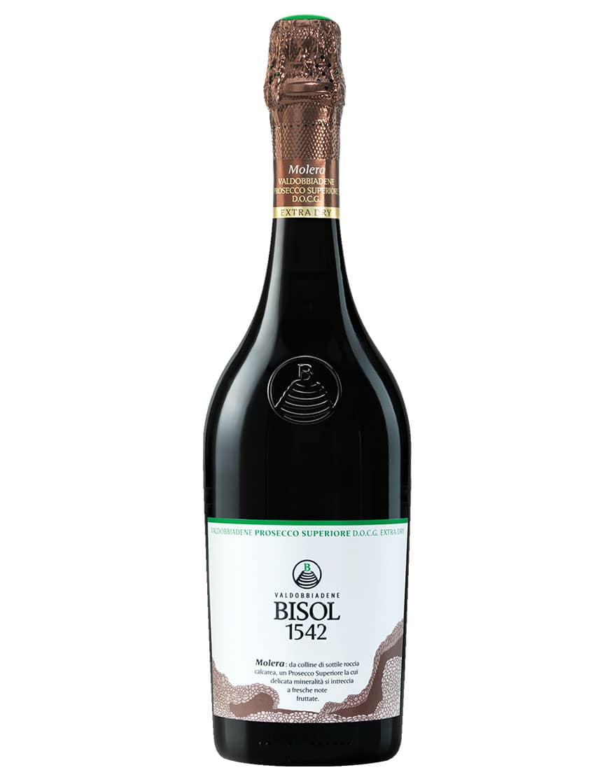 Valdobbiadene Prosecco Superiore DOCG Extra Dry Molera 2025 Bisol 1542