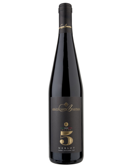 Terre Siciliane IGT Punto 5 Merlot 2013 Abbazia Santa Anastasia