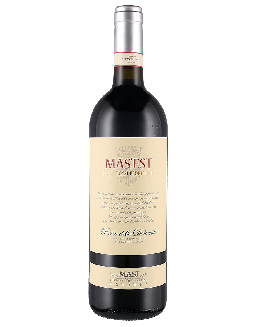 Vigneti delle Dolomiti IGT MAS'EST Conti Bossi Fedrigotti 2015 Masi