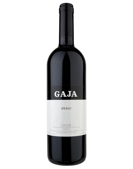 Langhe DOC Nebbiolo Sperss 2010 Gaja