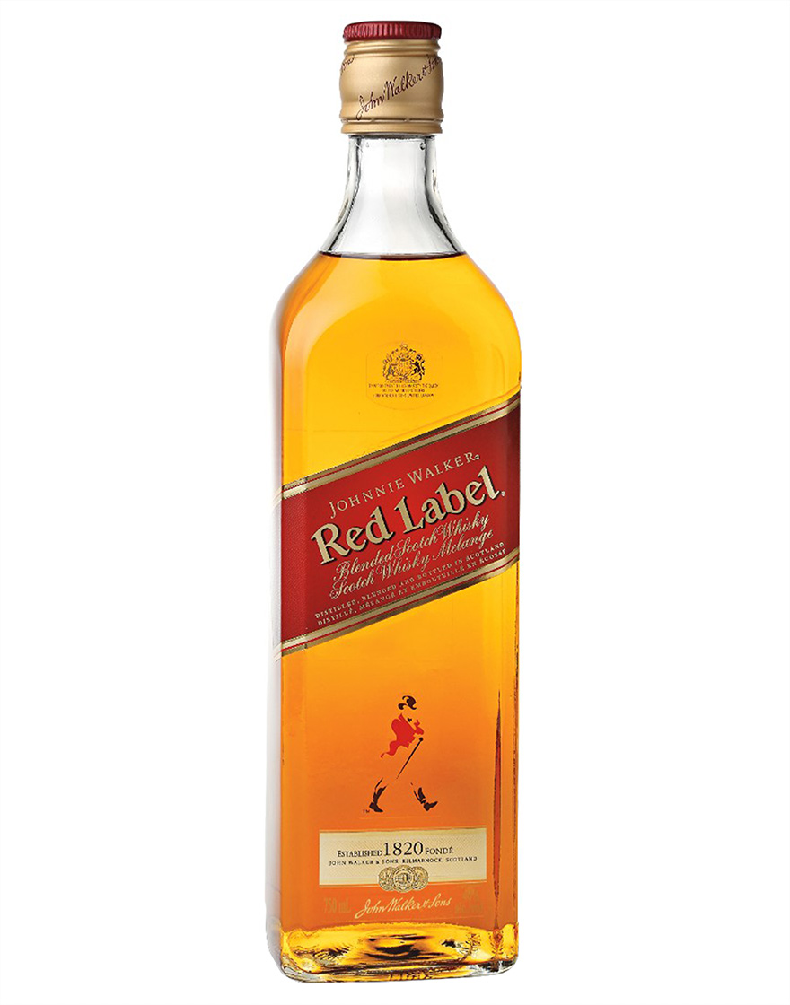 mølle omvendt fårehyrde Blended Scotch Whisky Red Label Johnnie Walker 0,7 ℓ