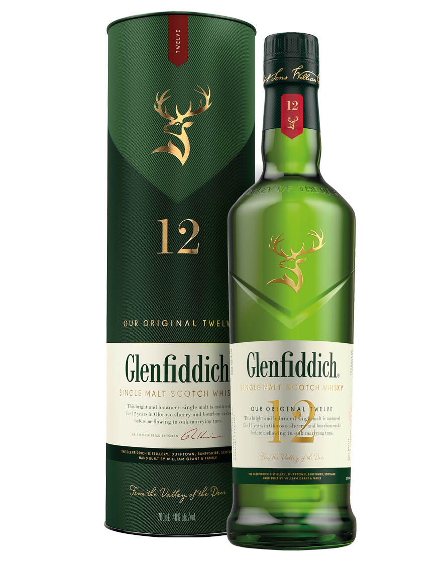Single Malt Scotch Whisky Aged 12 Years Glenfiddich
