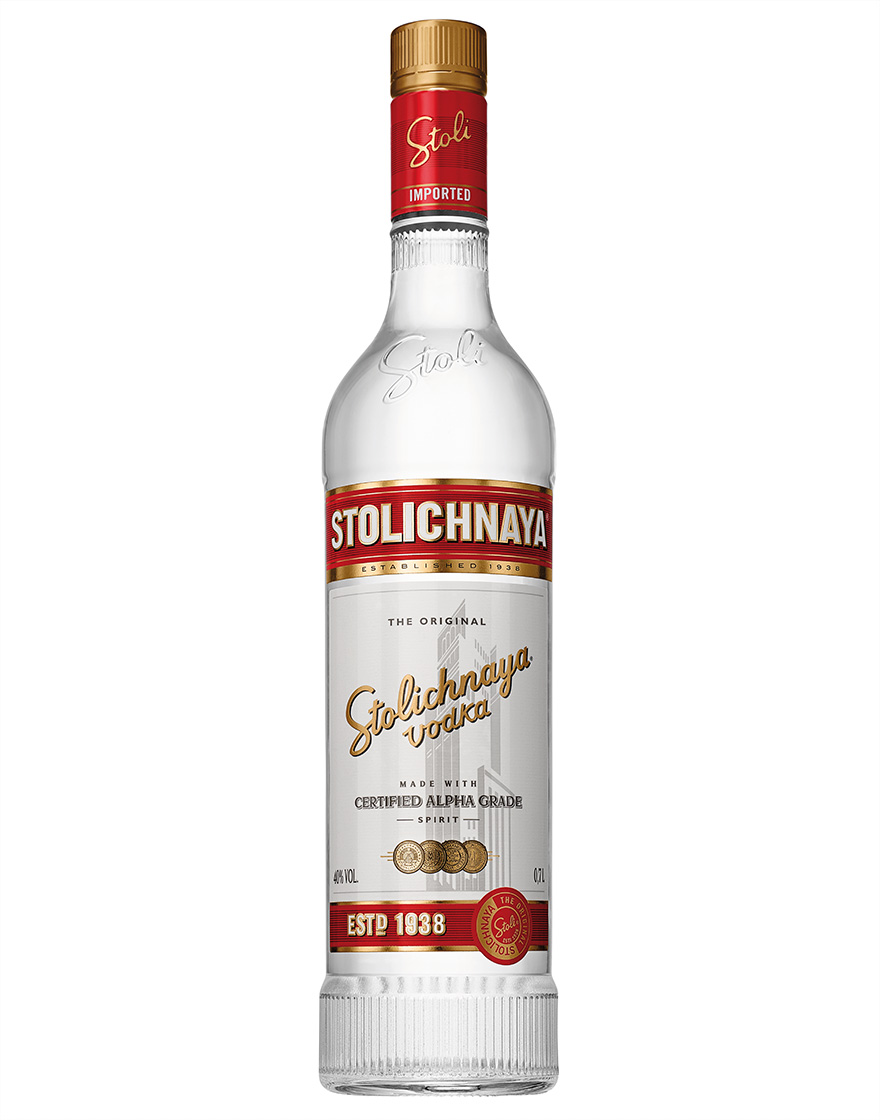 Red Vodka Premium 80th Anniversary Stolichnaya