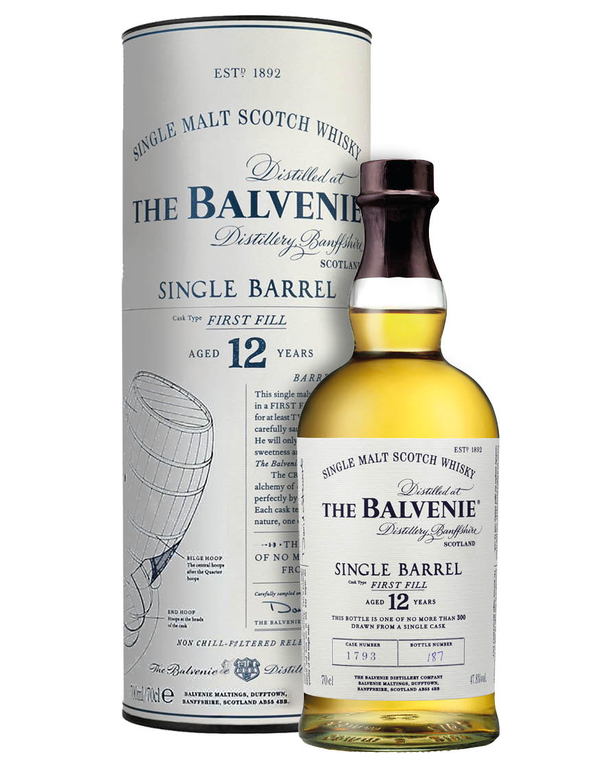 Single Malt Scotch Whisky Aged 12 Years Single Barrel The Balvenie