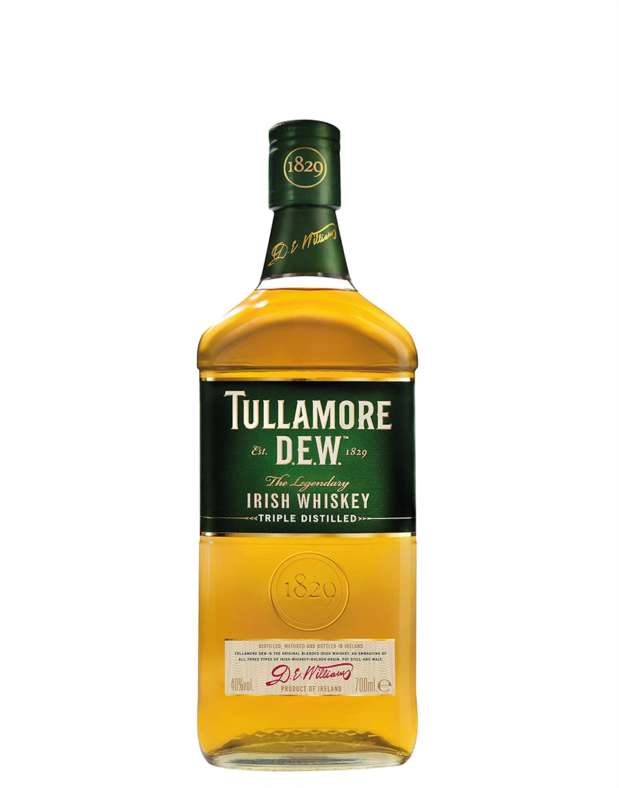 Irish Whiskey Triple Distilled Tullamore D. E. Williams