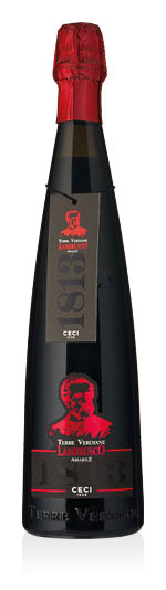 Emilia Lambrusco Amabile  IGT Terre Verdiane 1813 Cantine Ceci