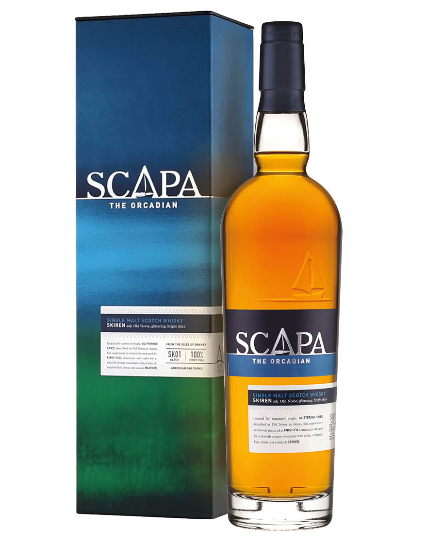 Single Malt Scotch Whisky The Orcadian Skiren Scapa