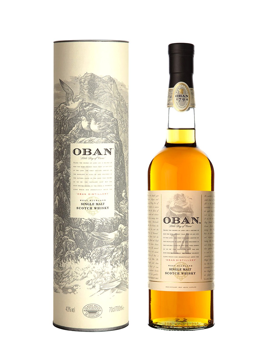 West Highland Single Malt Scotch Whisky 14 Year Old Oban