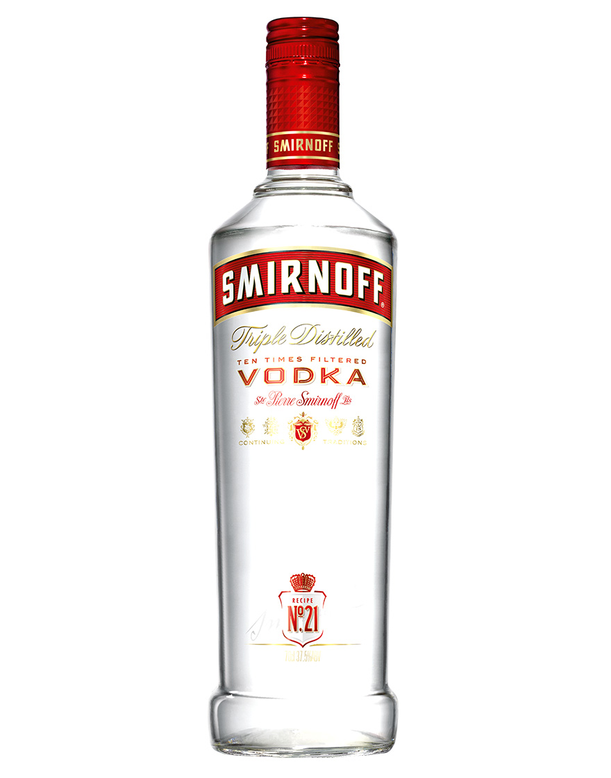 Vodka n. 21 Red Label Smirnoff