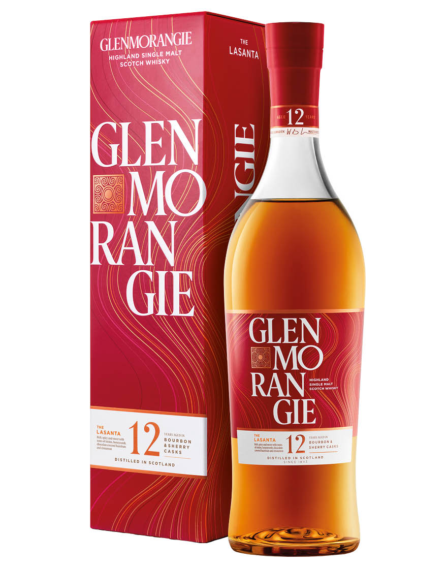 Highland Single Malt Scotch Whisky Aged 12 Years Sherry Cask Finish The Lasanta Glenmorangie