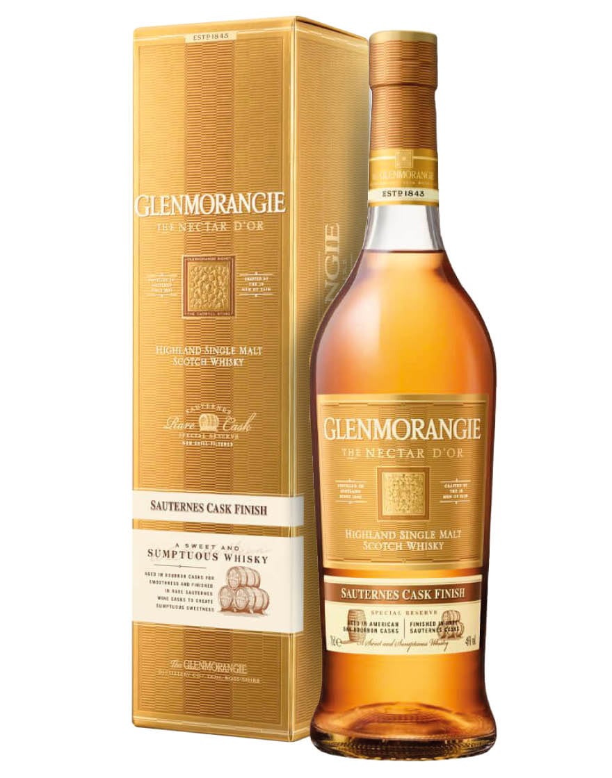 Highlands Single Malt Scotch Whisky Sauternes Cask Finish Nectar d'Or Glenmorangie