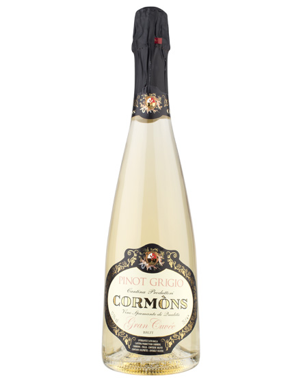 Vino Spumante di Qualità Brut Grand Cuvée Pinot Grigio Metodo Classico Cormòns