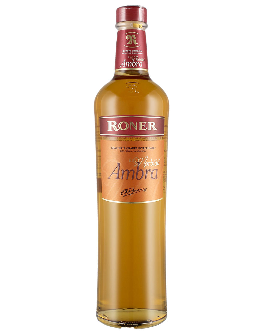 Grappa Invecchiata La Morbida Moscato & Chardonnay Ambra Roner