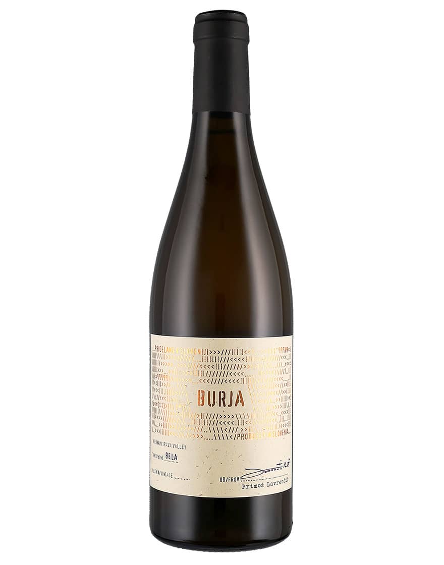 Vipava Valley Bela Organic White Wine 2016 Burja