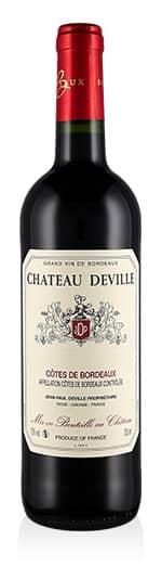 Côtes de Bordeaux AOC Rouge 2014 Château Deville