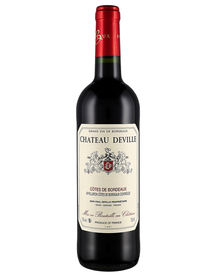 Côtes de Bordeaux AOC Rouge 2014 Château Deville