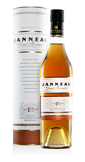Grand Armagnac AOC 12 Years Old Double Distilled