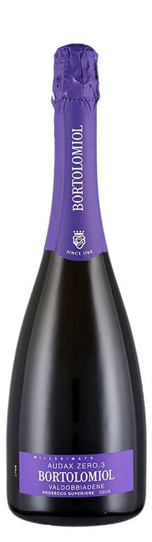Valdobbiadene Prosecco Superiore Brut DOCG Audax Zero.3 2017 