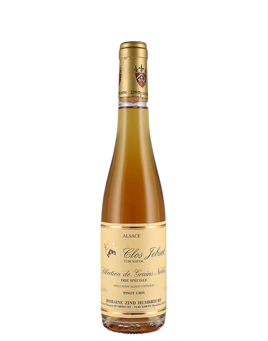 Alsace AOC Pinot Gris Clos Jebsal Trie Spéciale Sélection de Grains Nobles 2010 Zind Humbrecht