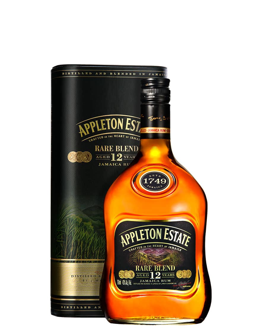 Jamaica Rum Rare Blend Aged 12 Years Old Appleton
