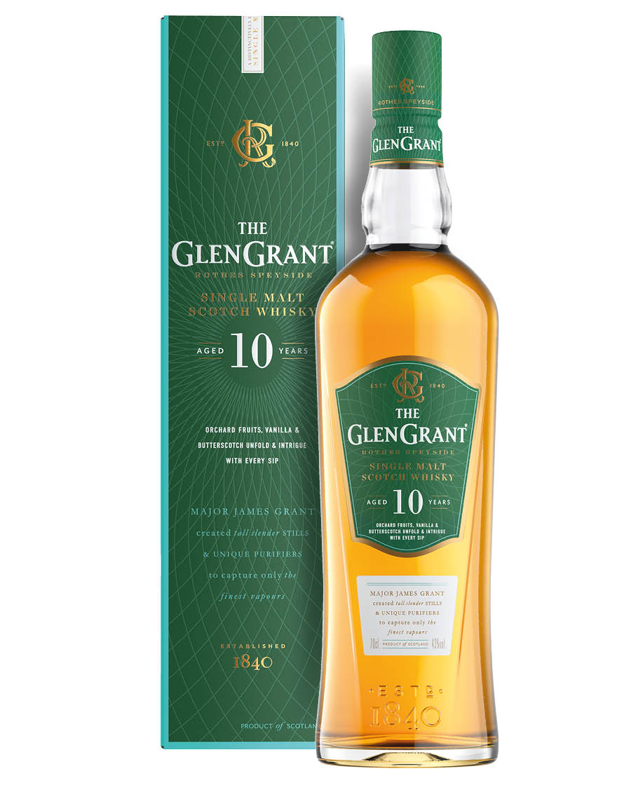 Speyside Single Malt Scotch Whisky Aged 10 Years Glen Grant