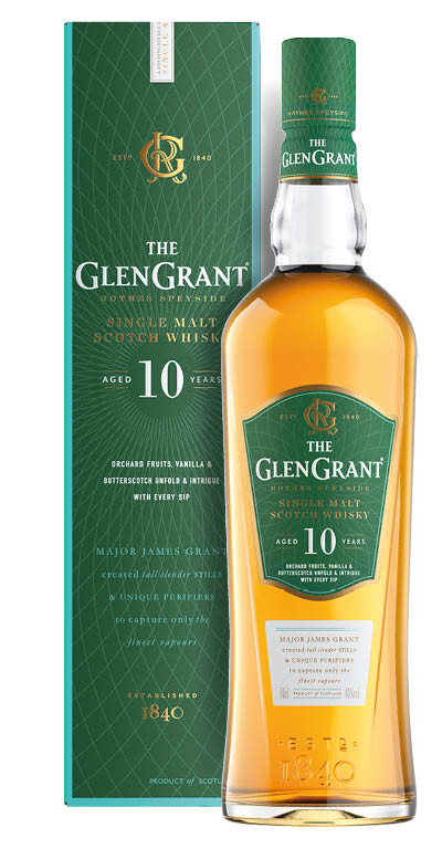 Speyside Single Malt Scotch Whisky Aged 10 Years Glen Grant