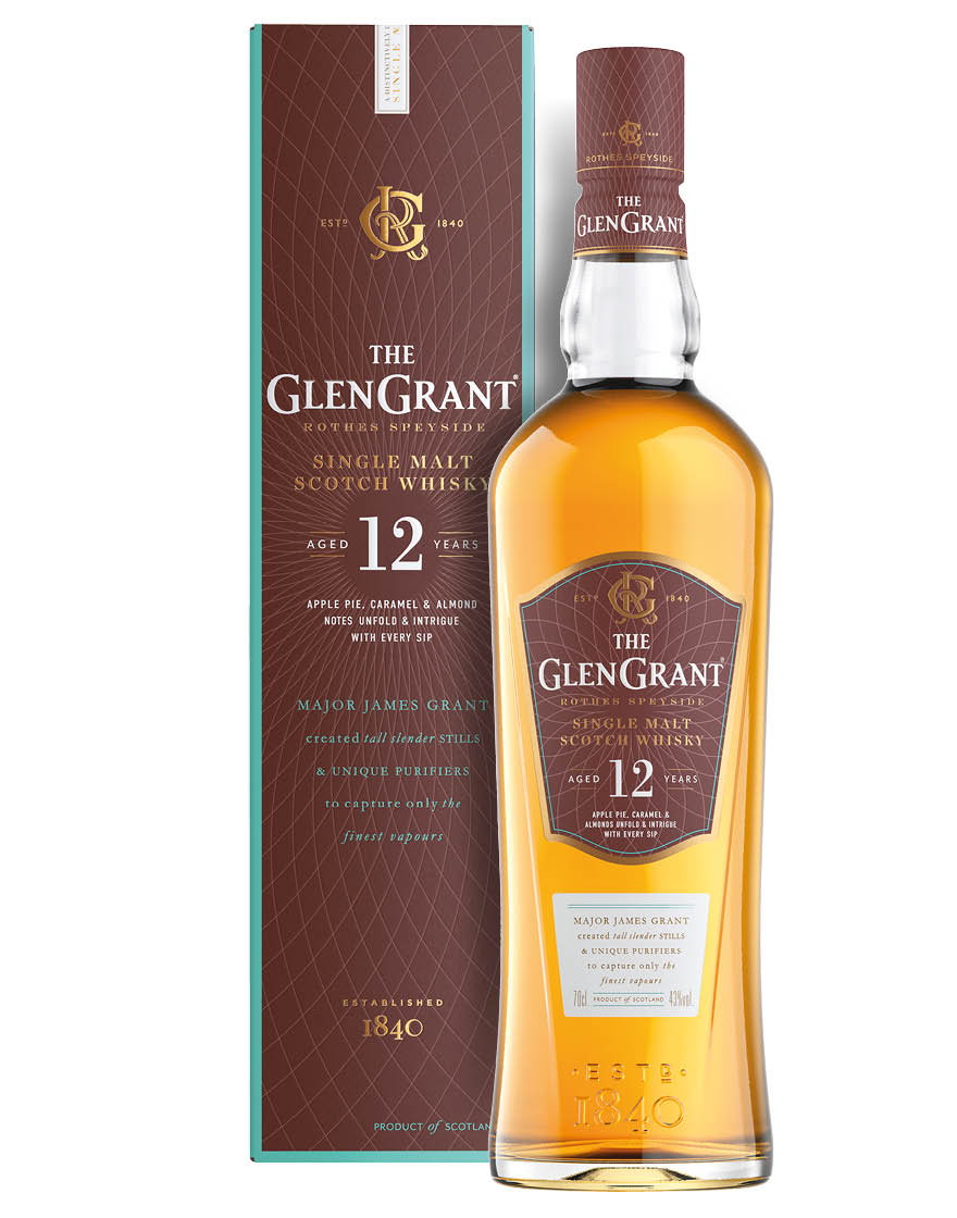 Single Malt Scotch Whiskey 12 Years Old Glen Grant