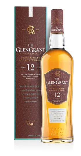 Single Malt Scotch Whiskey 12 Years Old Glen Grant