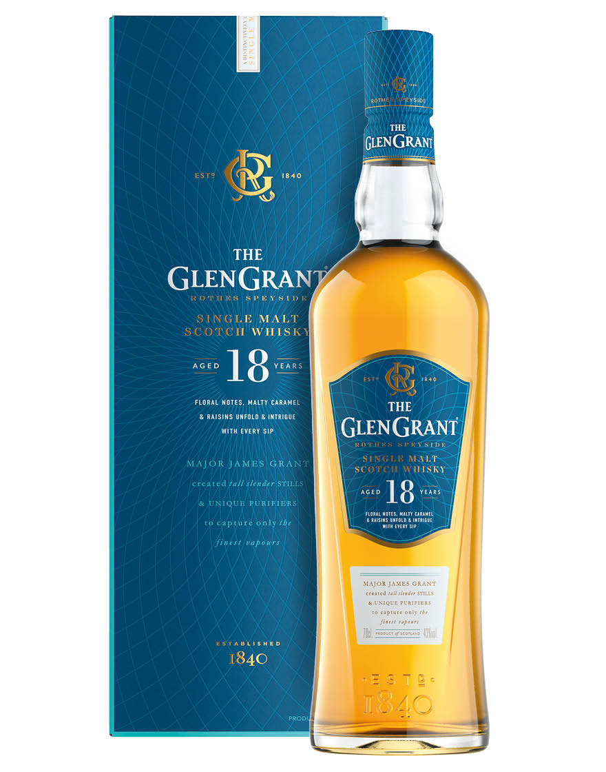 Single Malt Scotch Whisky 18 Years Old Glen Grant