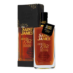 Martinique AOC Rhum Vieux Agricole Cuvée 1765 Saint James 0,7 ℓ, Gi
