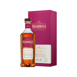 Single Malt Irish Whiskey Triple Distilled Aged 16 Years Bushmills