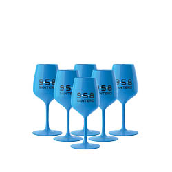 Offerta Santero 958 Blue Moscato+Bicchieri Blu
